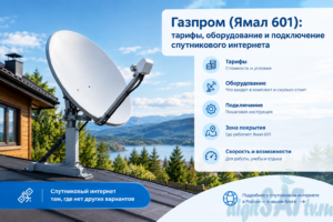 Газпром (Ямал 601): тарифы и подключение