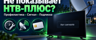 Не показывает НТВ‑ПЛЮС: проверка профилактики, сигнала и подписки